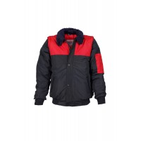 SHD COAT WITH REMOVABLE SLEEVES
