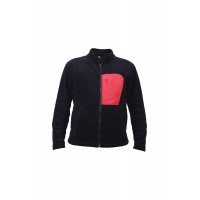 NAVY BLUE FLEECE COAT