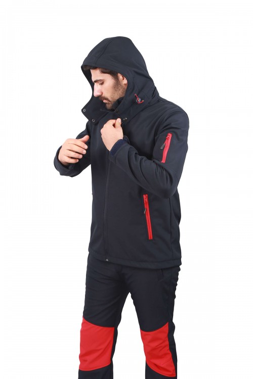 SOFTSHELL NAVY BLUE COAT SOFTSHELL NAVY BLUE COAT