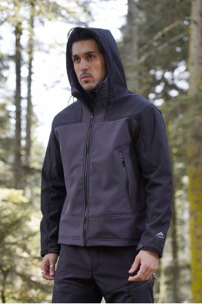 Solberg Softshell Gri Mont