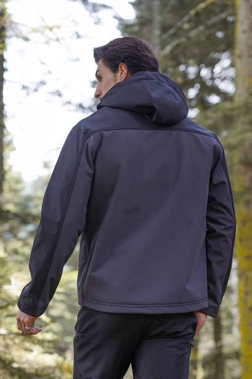 Solberg Softshell Gri Mont