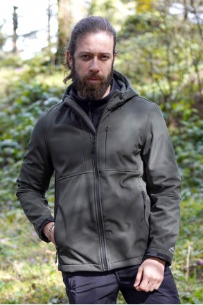 Flam 2 Softshell Haki Mont