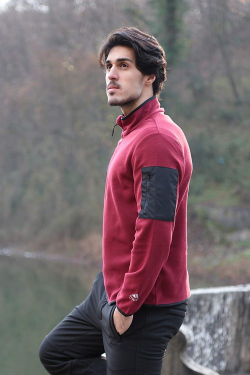 Step Bordeaux Fleece Sweat Step Bordeaux Fleece Sweat